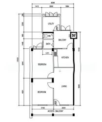Blk 124 Toa Payoh View (Toa Payoh), HDB 3 Rooms #589747531